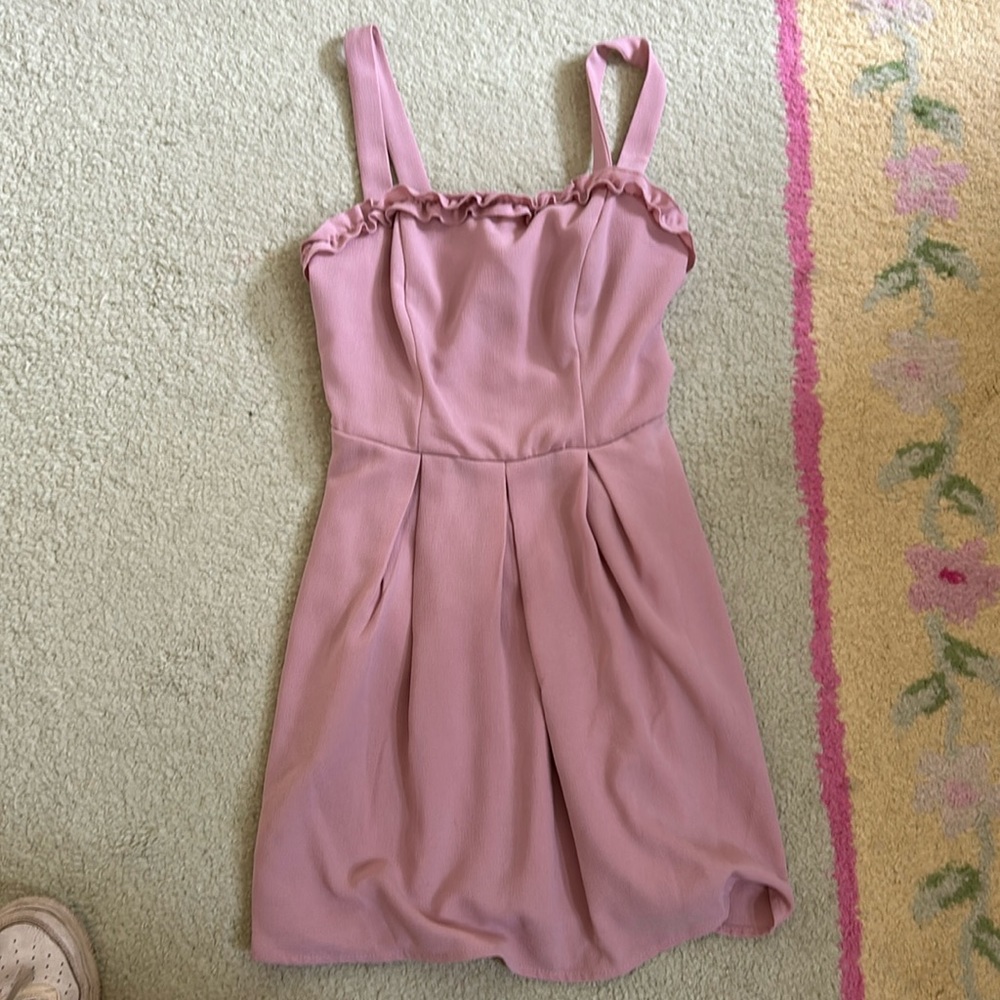 Pink dress